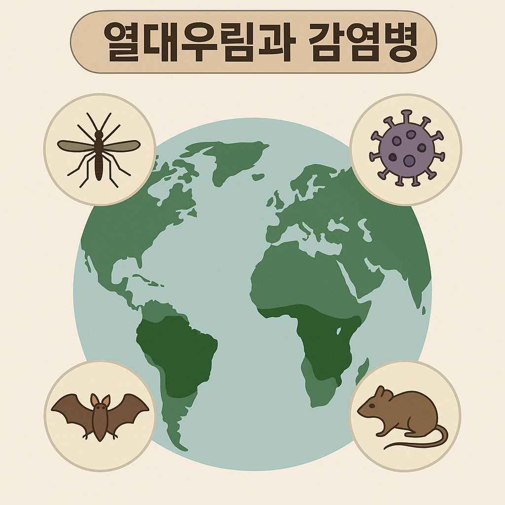 열대우림과 감염병: 지구의 폐가 보내는 경고