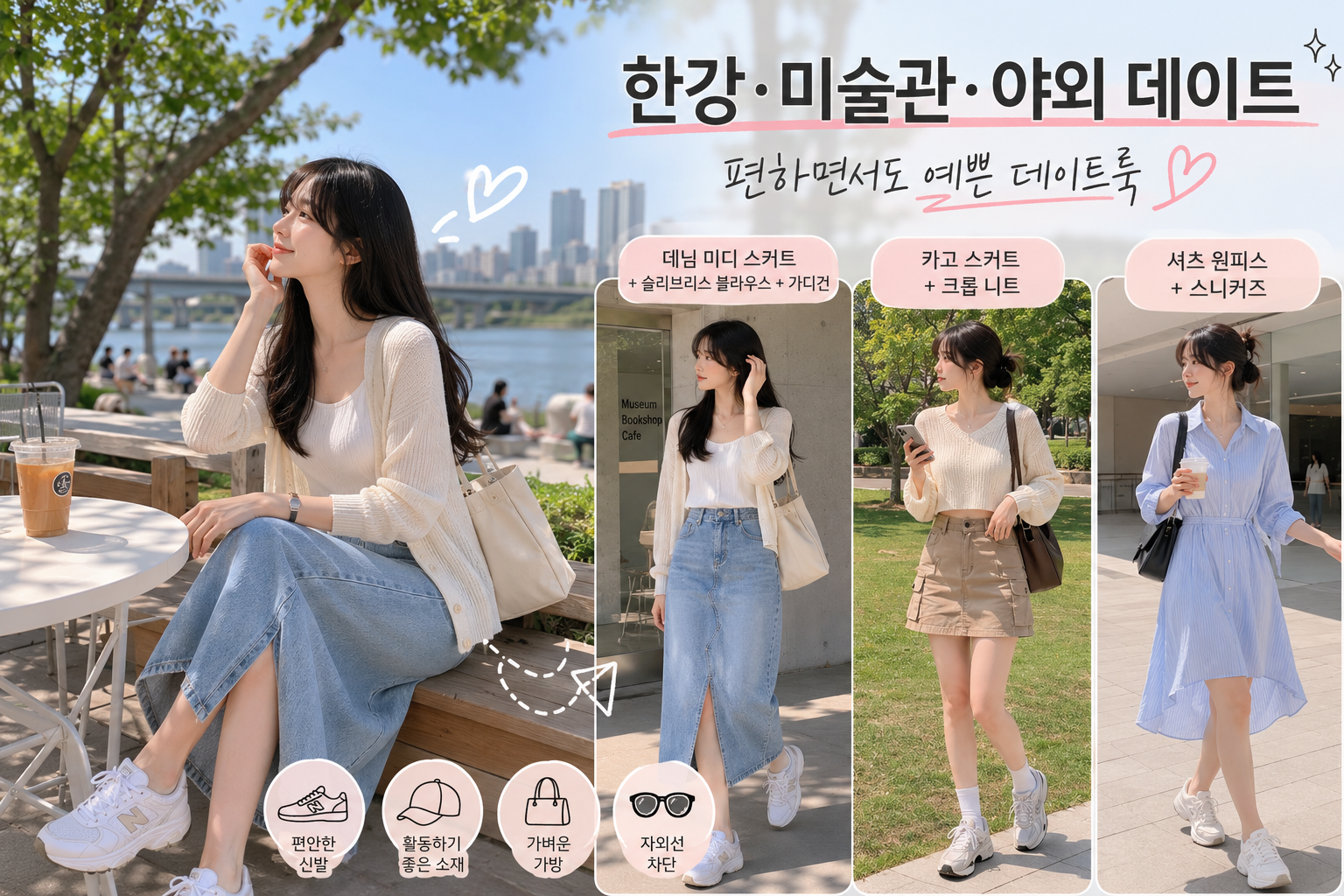 20대 여대생 소개팅 룩 첫인상 잡는 코디 정리