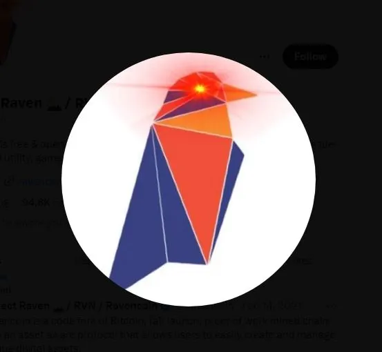 레이븐코인-심볼