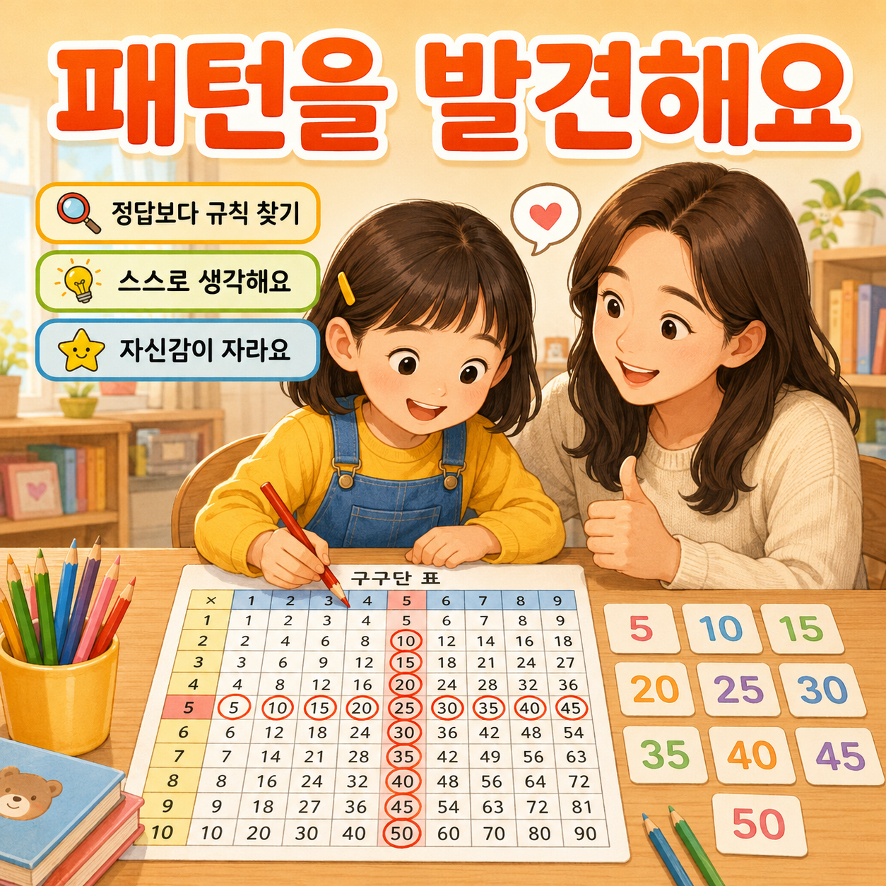 정답보다 패턴을 발견하는 힘을 키워요