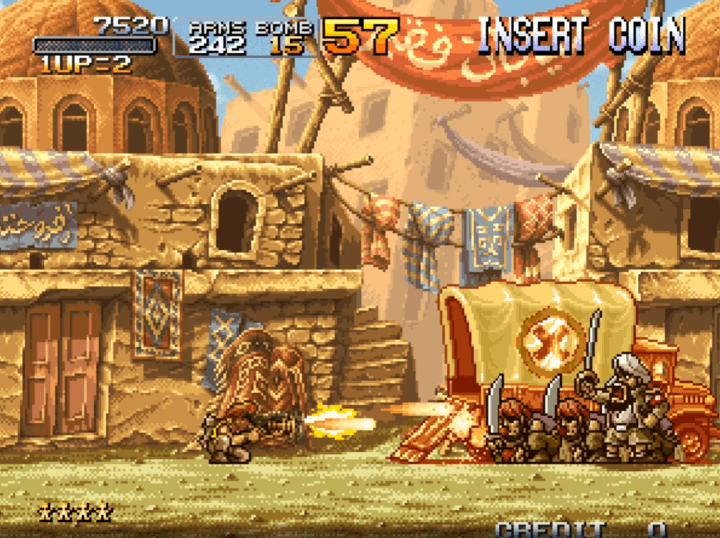 총으로-적들을-공격하는-화면