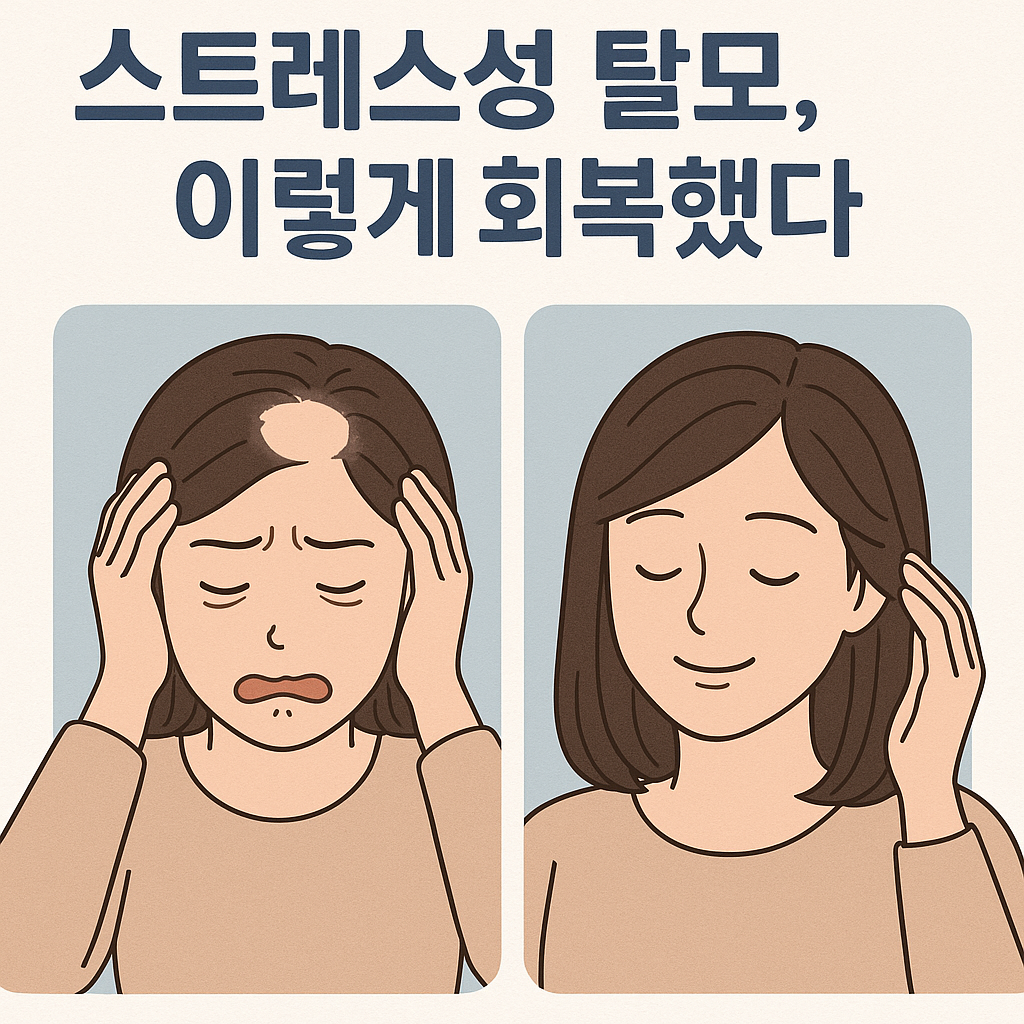 스트레스성 탈모, 이렇게 회복했다