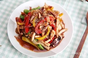 오징어 야채볶음 양념장 만드는법 황금레시피_27