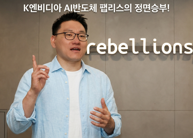 K엔비디아 AI 반도체 팹리스의 정면승부!