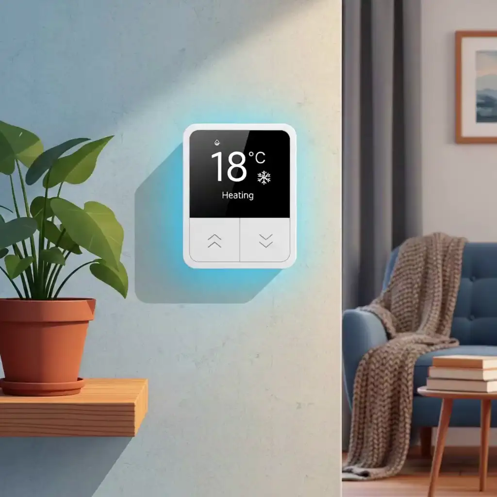 실내 온도 18도 설정