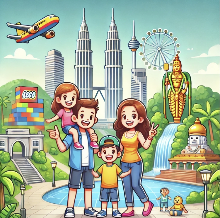 말레이시아 가족 여행 사진