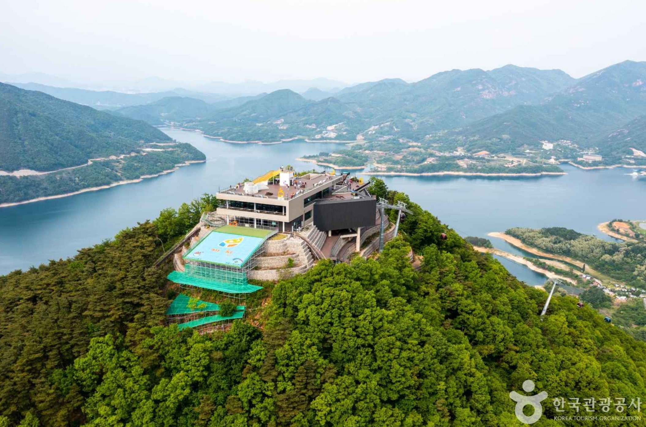 제천-청풍호반-케이블카