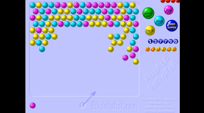 버블슈터 게임하기