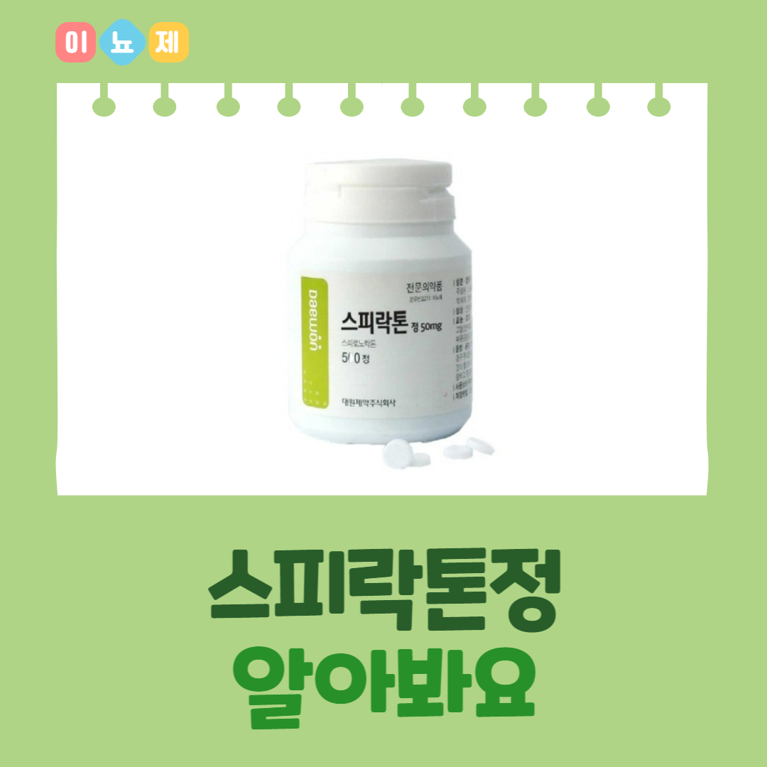 스피락톤정