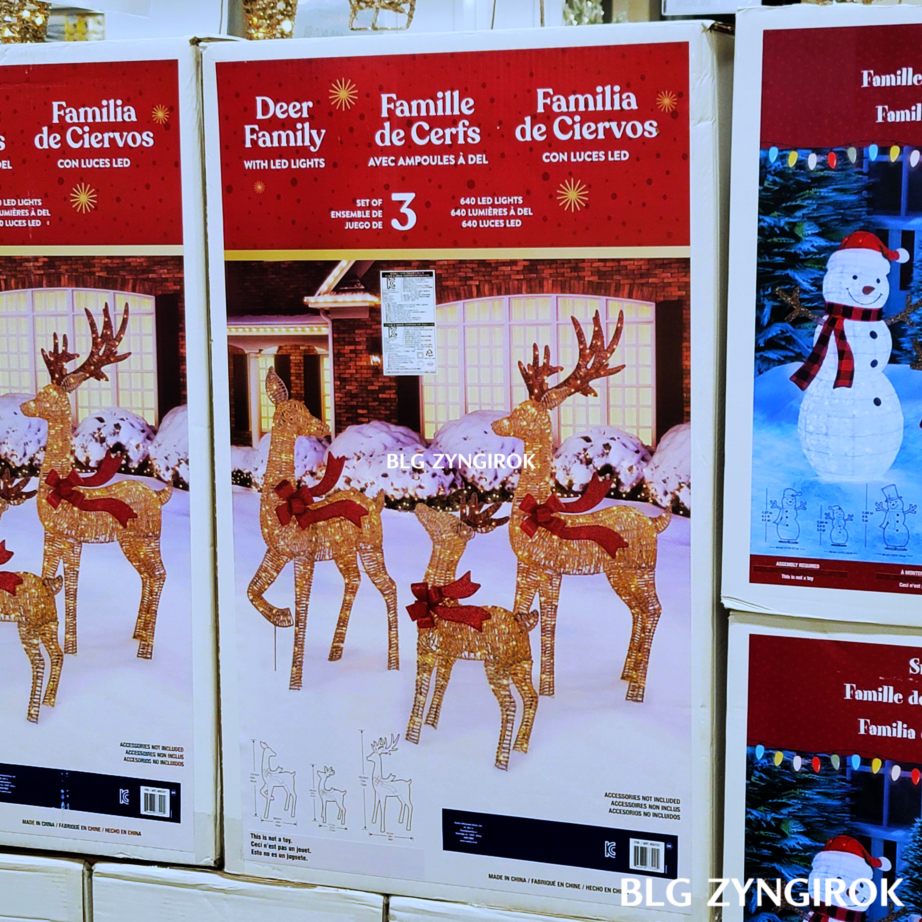 크리스마스-LED-사슴-상자이다.