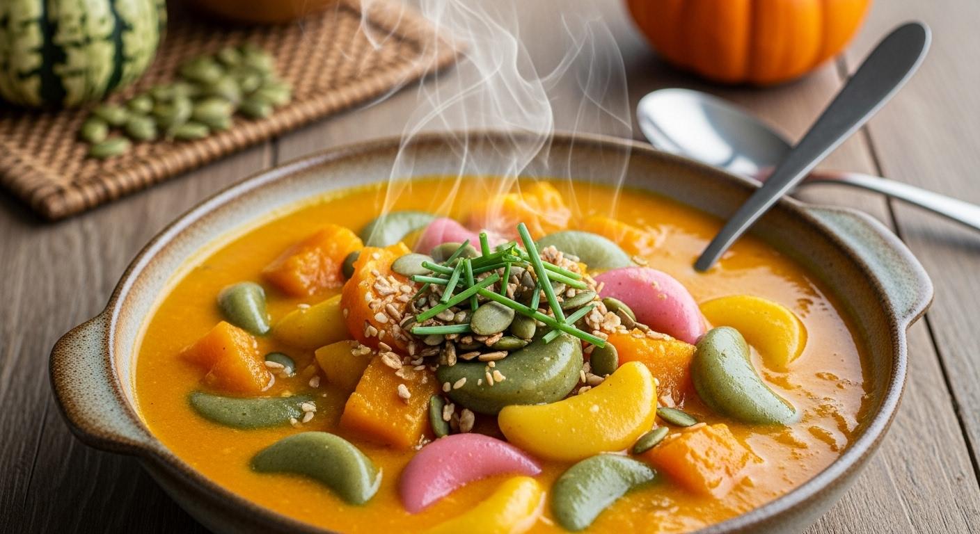 송편단호박조림