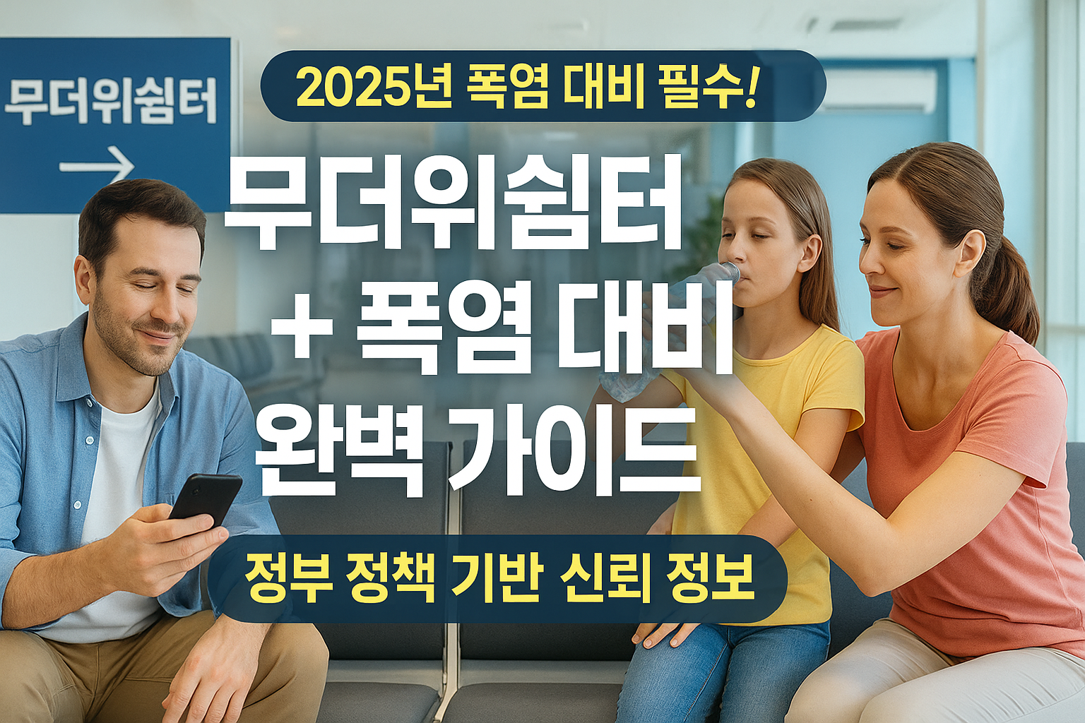 [1편] 2025년 무더위쉼터 + 폭염 대비 완벽 가이드