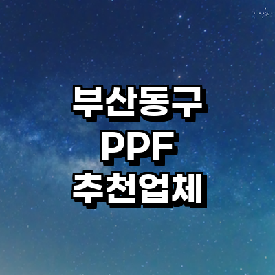 부산 동구 ppf