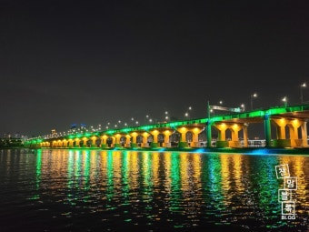 한강 밤도보 코스 – 뚝섬에서 잠실대교까지 야경 산책