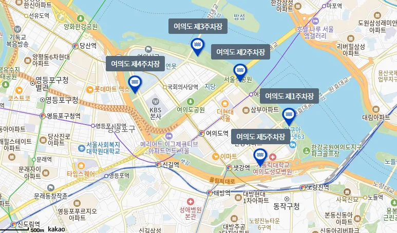 한강여의도주차장