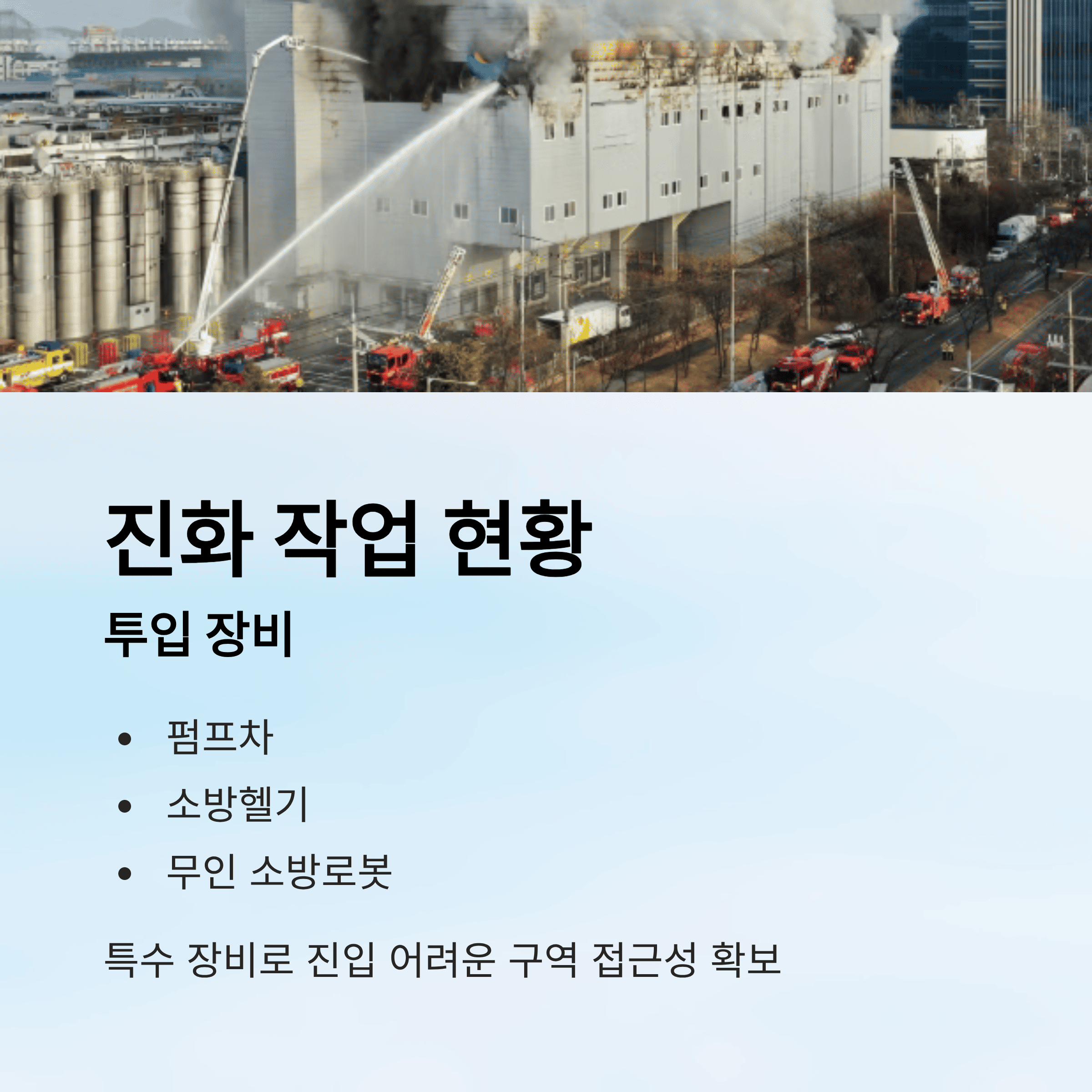 SPC 삼립 시화공장 대형 화재