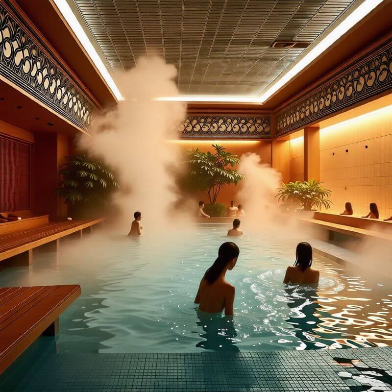 공중목욕탕에 가는 꿈