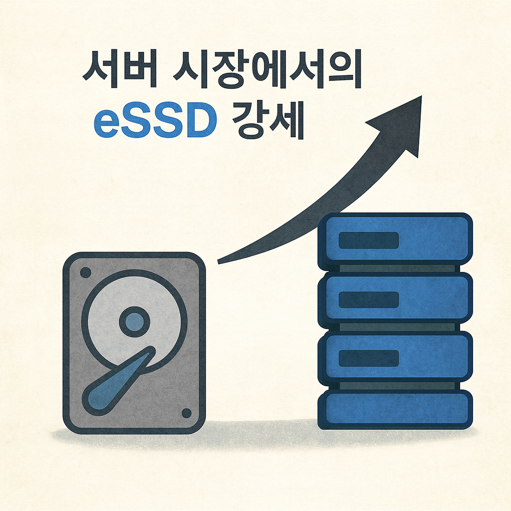 서버 시장에서의 eSSD 강세