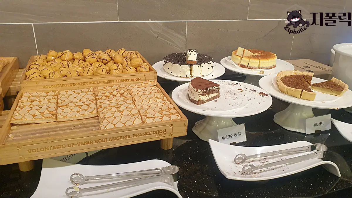 여율리-식당-케이크