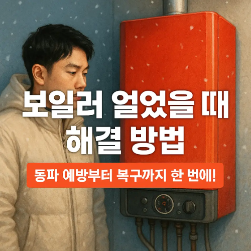 썸네일-보일러 얼었을때 해결 방법