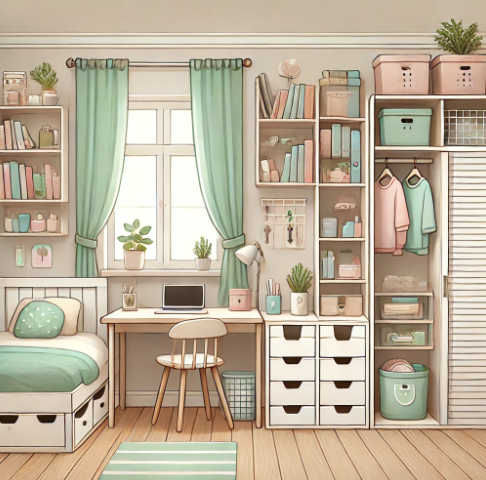 청소년 방 정리 정돈