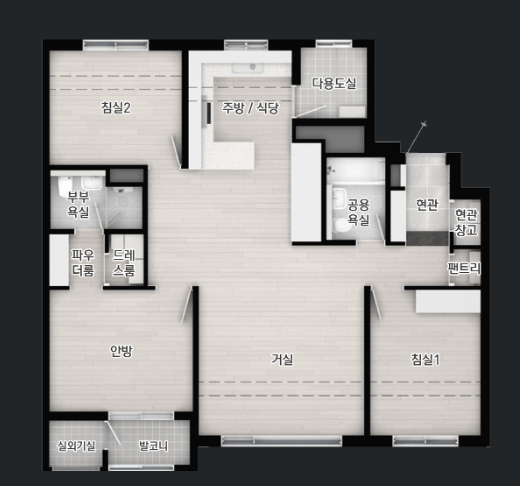 이문 아이파크자이 분양가 평면도
