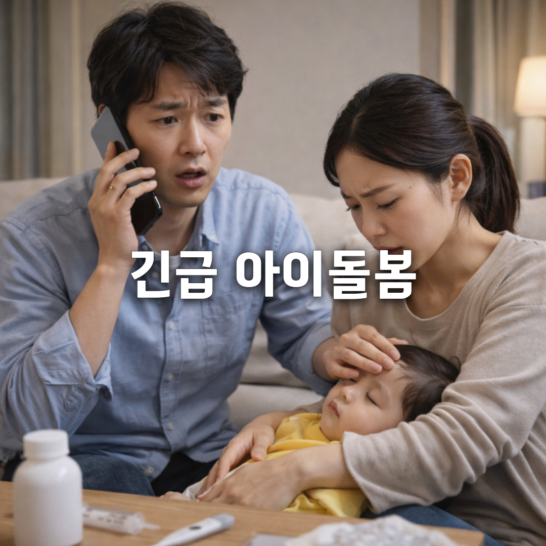 갑자기 아이 맡길 곳 없을 때🚨 긴급 아이돌봄 이용 가능한 상황 총정리