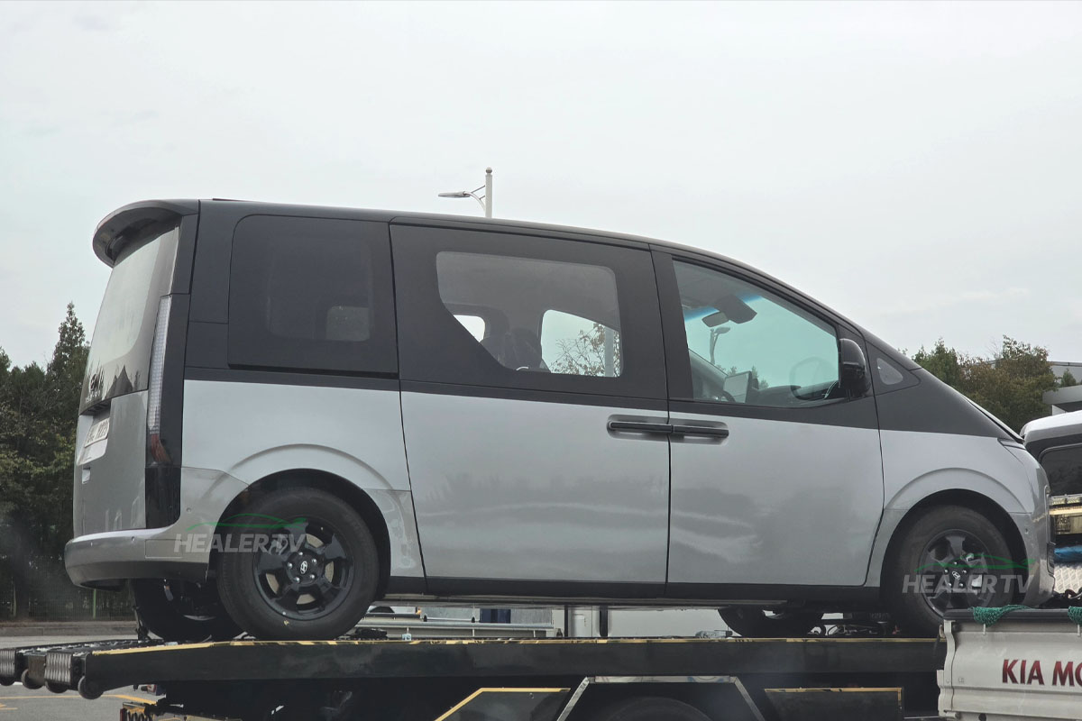 현대자동차 스타리아 EV 테스트카 (출처 : 힐러TV)