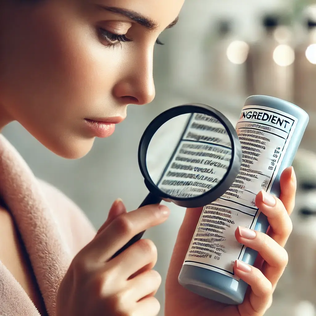 화장품-성분표를-유심히-보는-여성