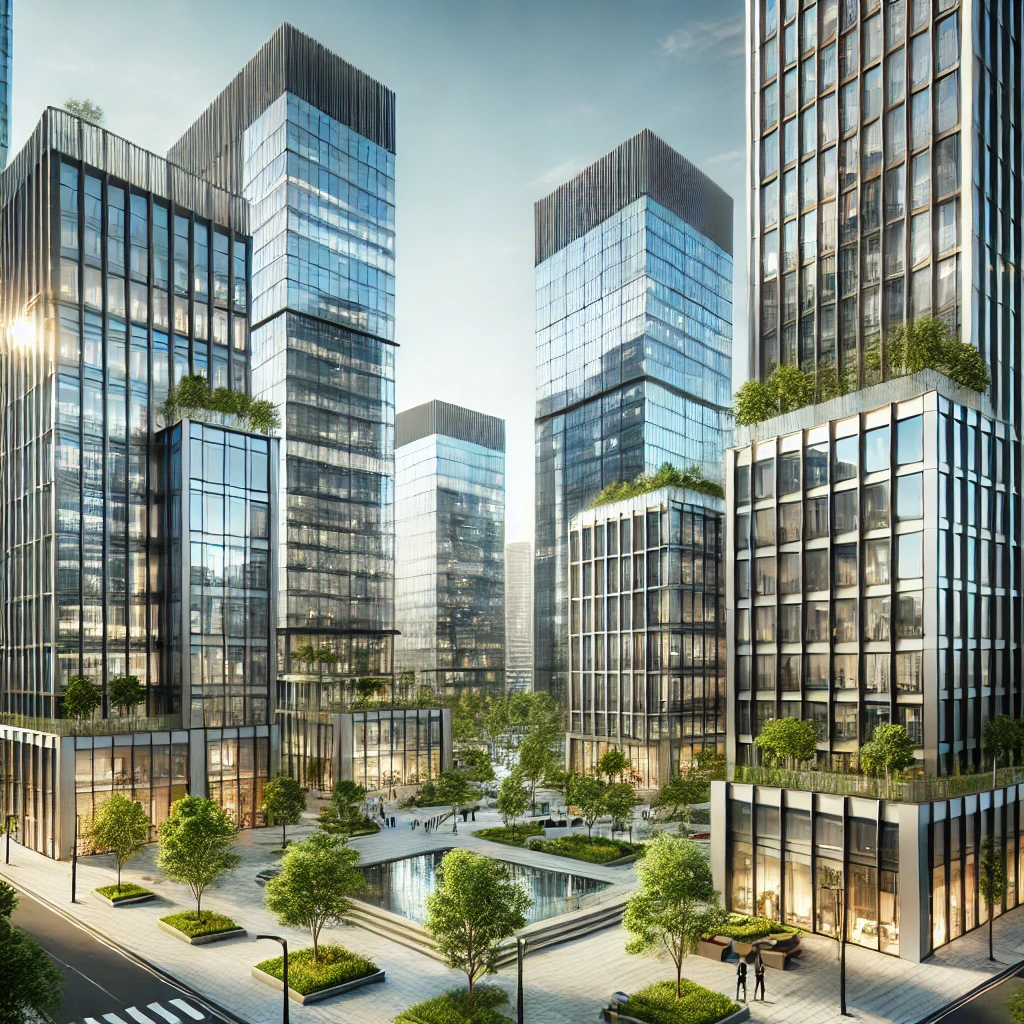 사무실 건물 사진