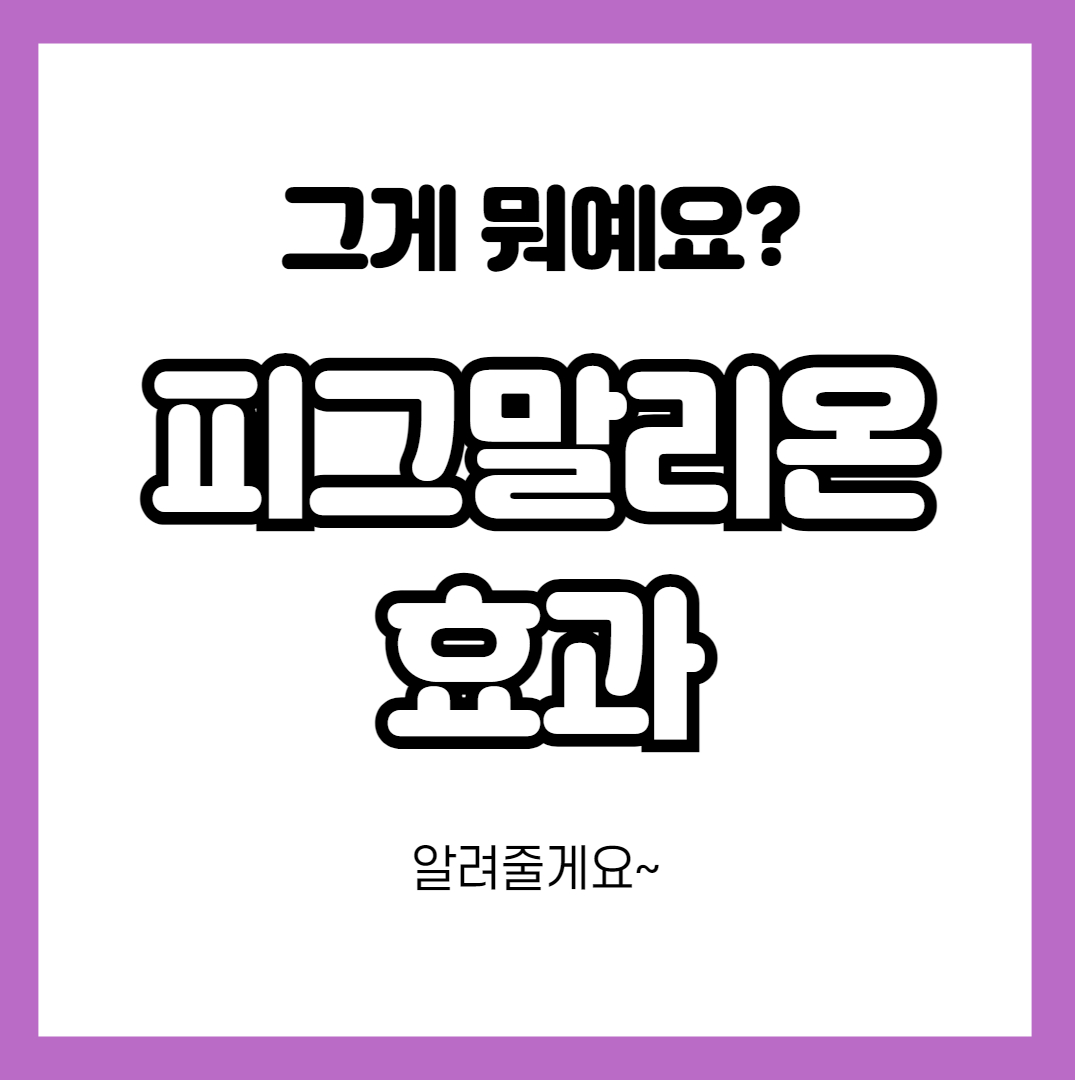 피그말리온 효과