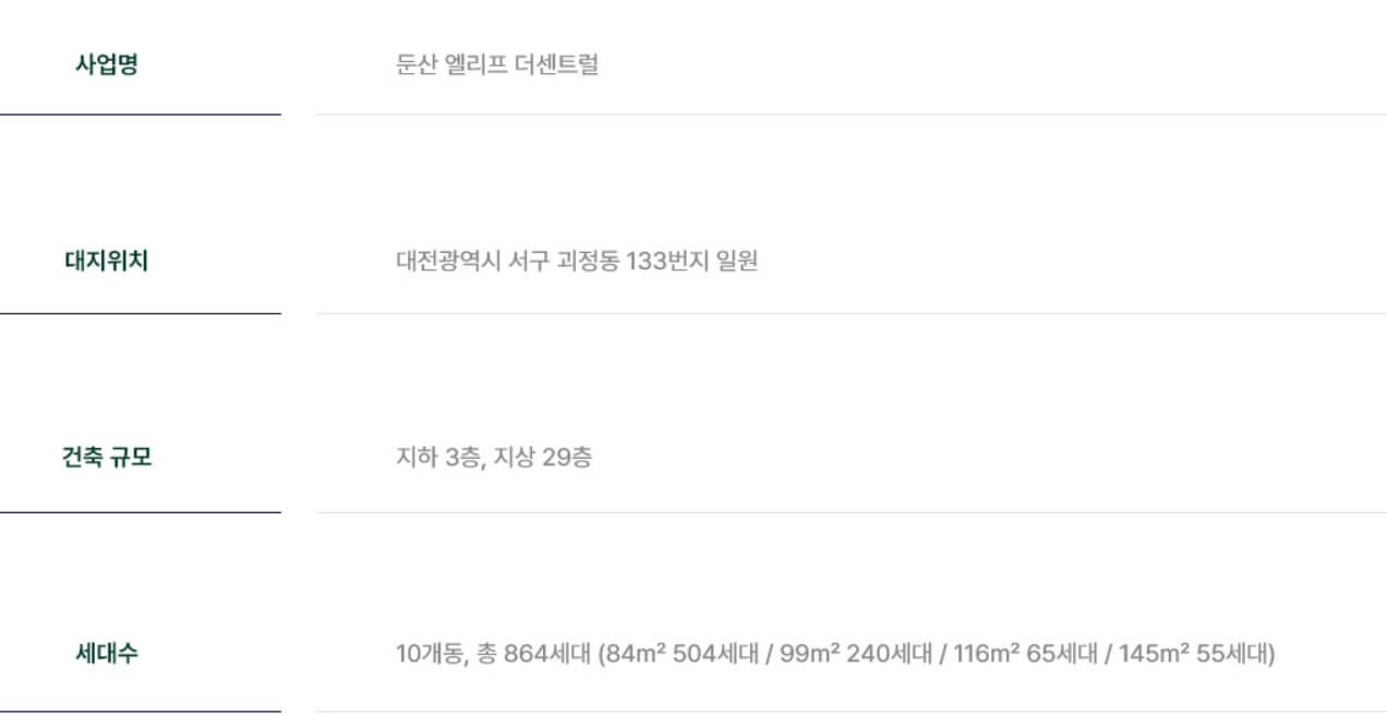 둔산 엘리프 더센트럴