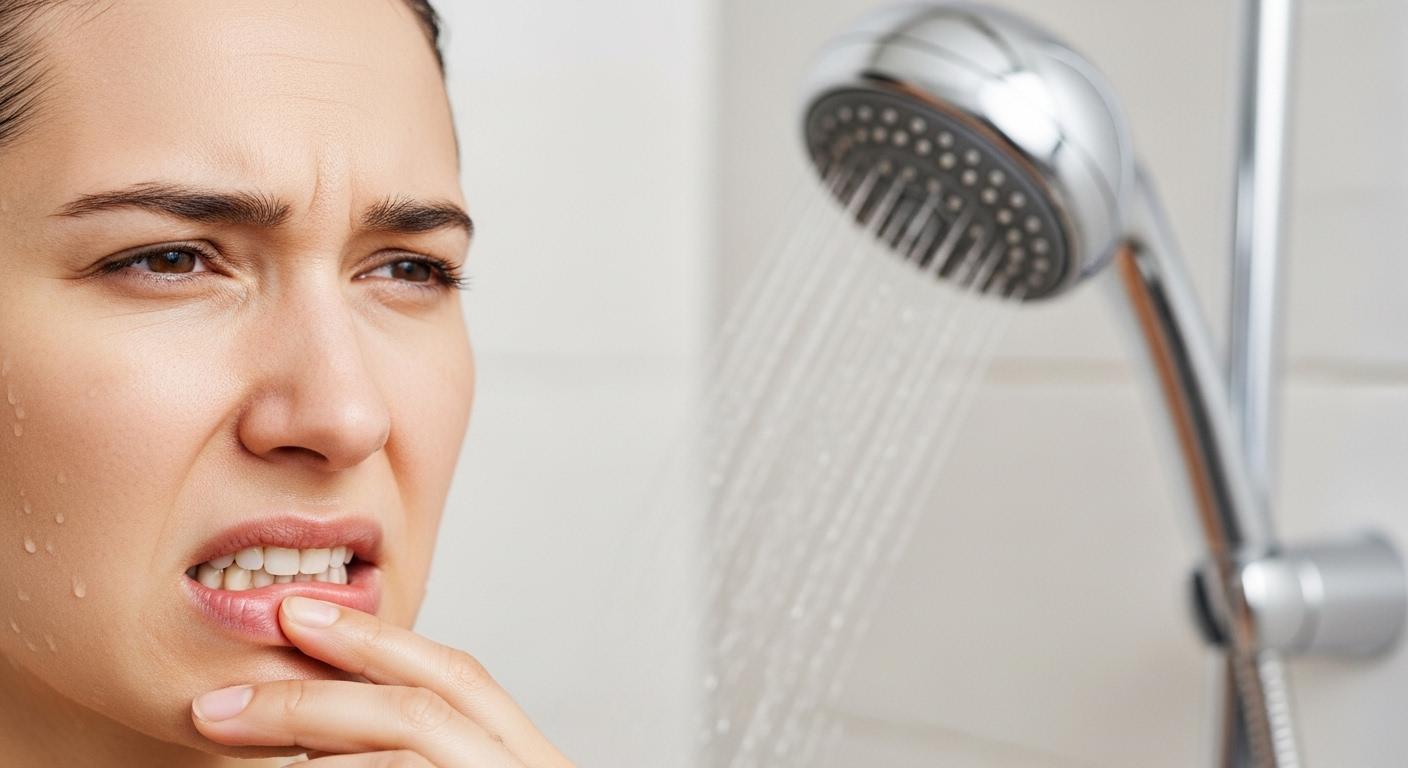 잇몸 통증 샤워기 필터 내돈내산 후기