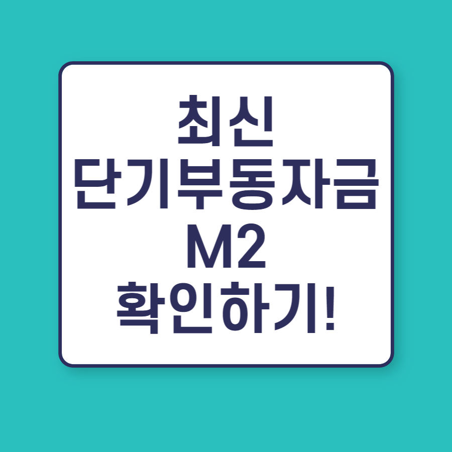 단기부동자금-확인