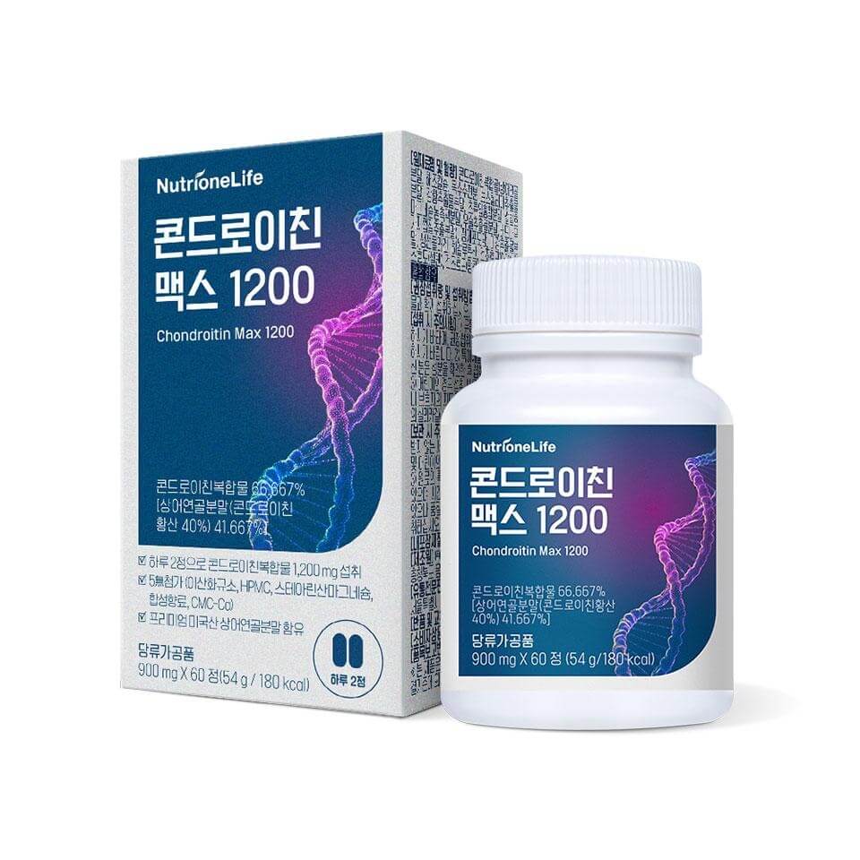 콘드로이친1200 철갑상어 가격 효능 부작용 복용법