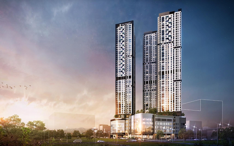 아크로서울포레스트 조감도