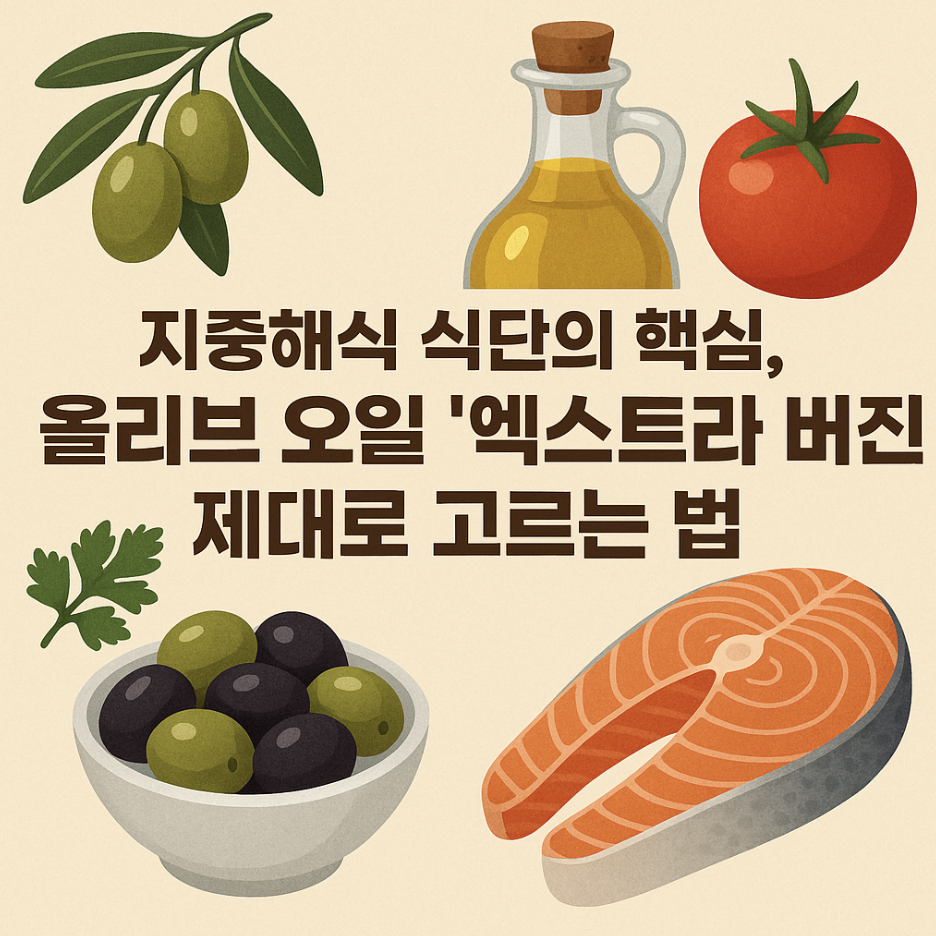 지중해식 식단의 핵심, 올리브 오일 '엑스트라 버진' 제대로 고르는 법