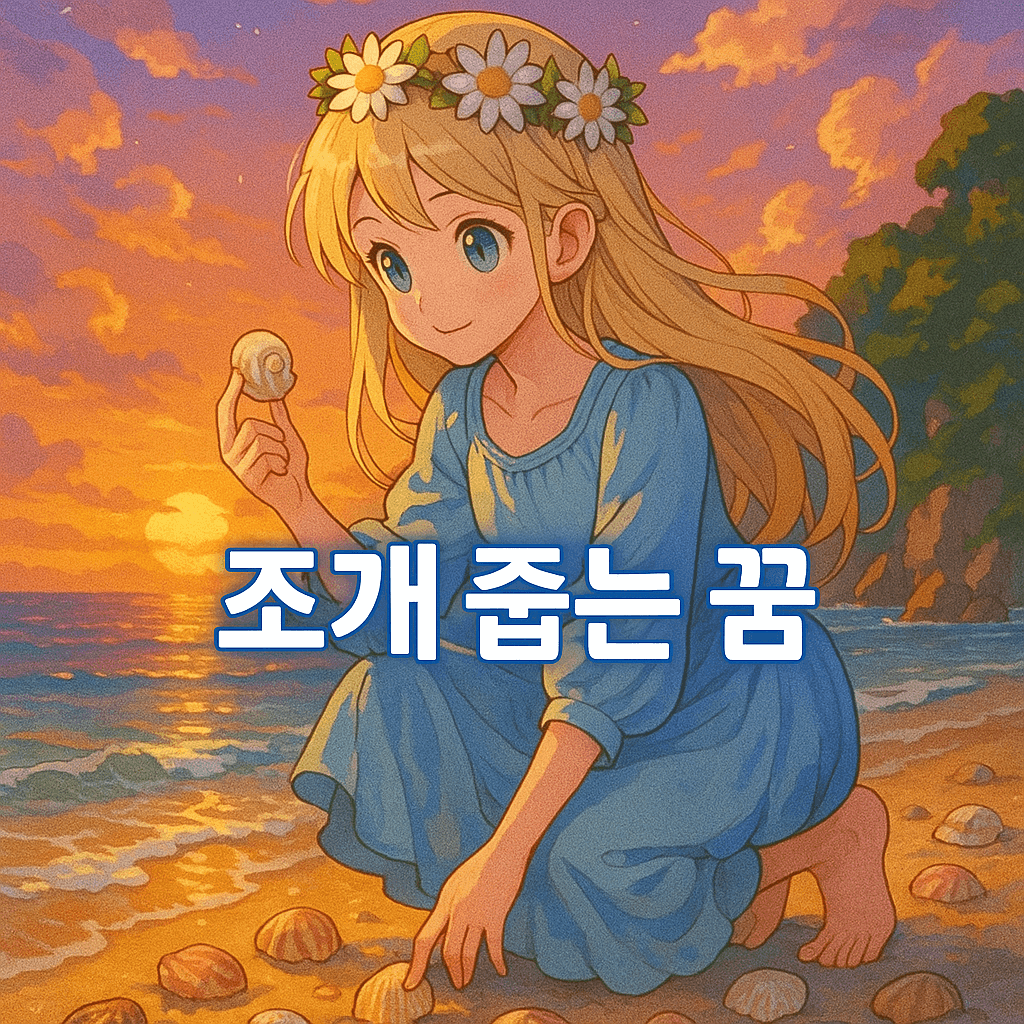 조개 줍는 꿈 해몽
