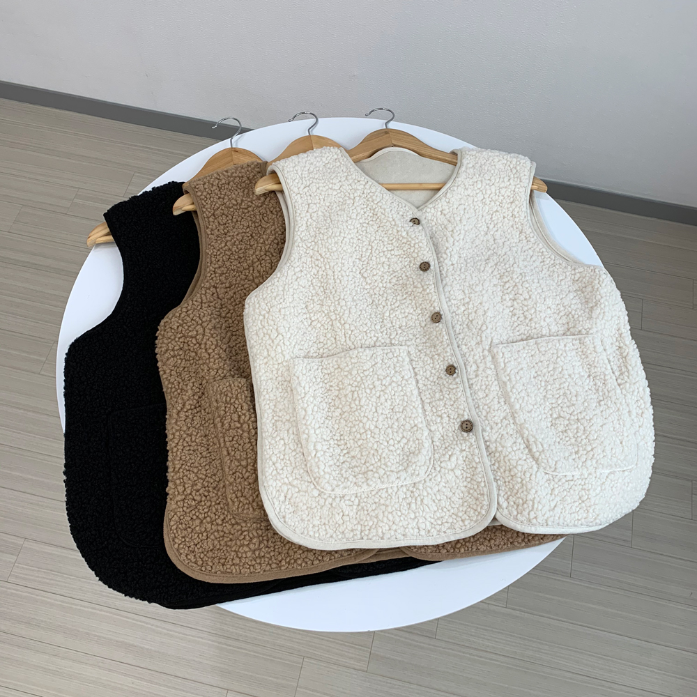 성인 어른 수면조끼 김장 할머니 덤블 조끼 빅사이즈 후리스 뽀글이 양털 베스트 털조끼