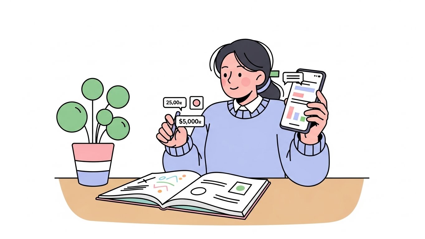 재택부업 알바 정보를 검색하는 장면으로, 시작 전 충분한 조사 과정이 필요합니다.