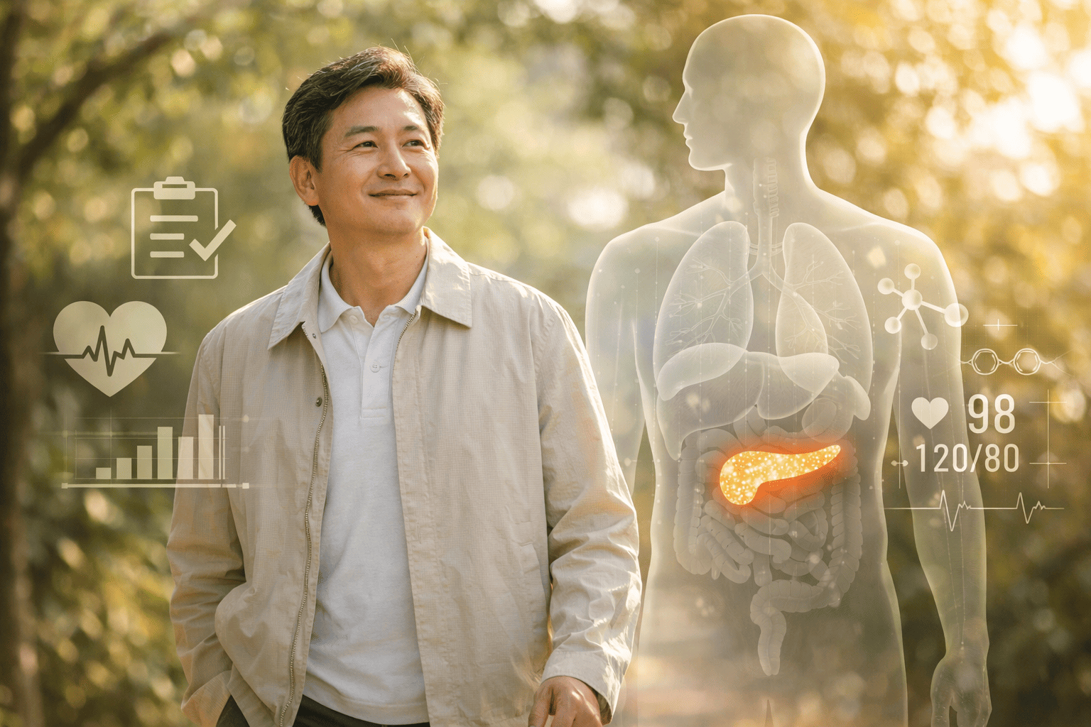 중장년 필수 건강정보 (췌장염, 암 초기증상, 검사)