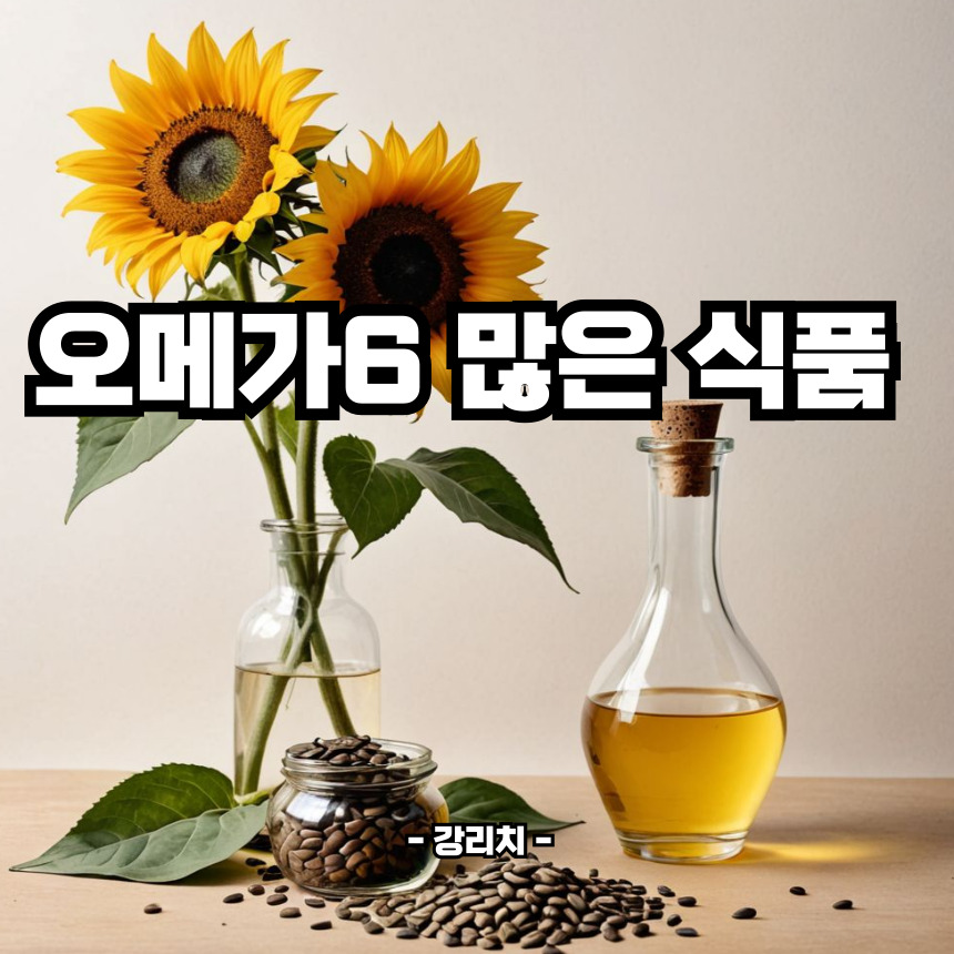 오메가6 많은 식품