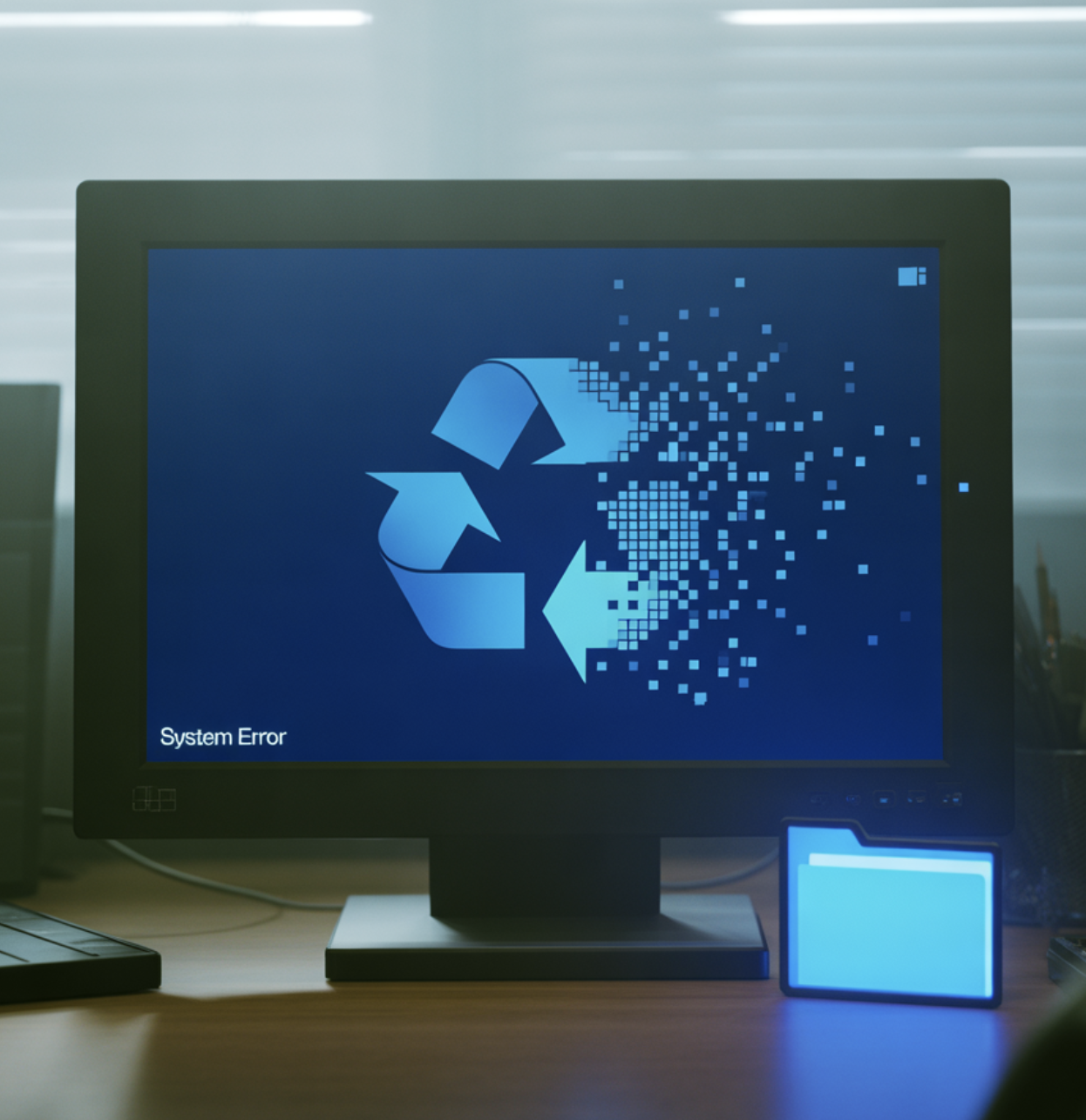 7. 바탕화면에서 휴지통 아이콘 없애기