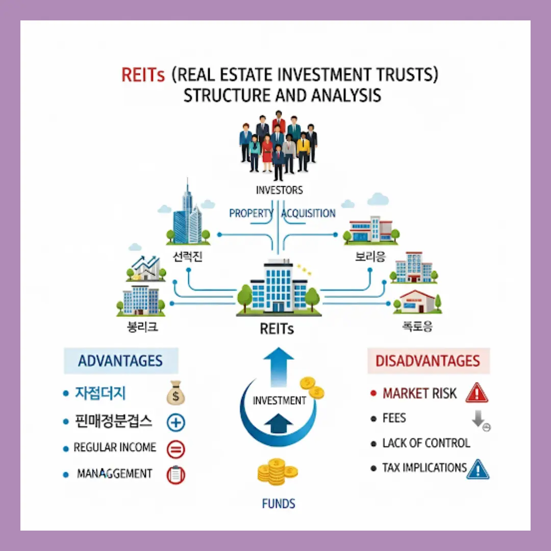 리츠(REITs) 투자 구조와 장단점 분석