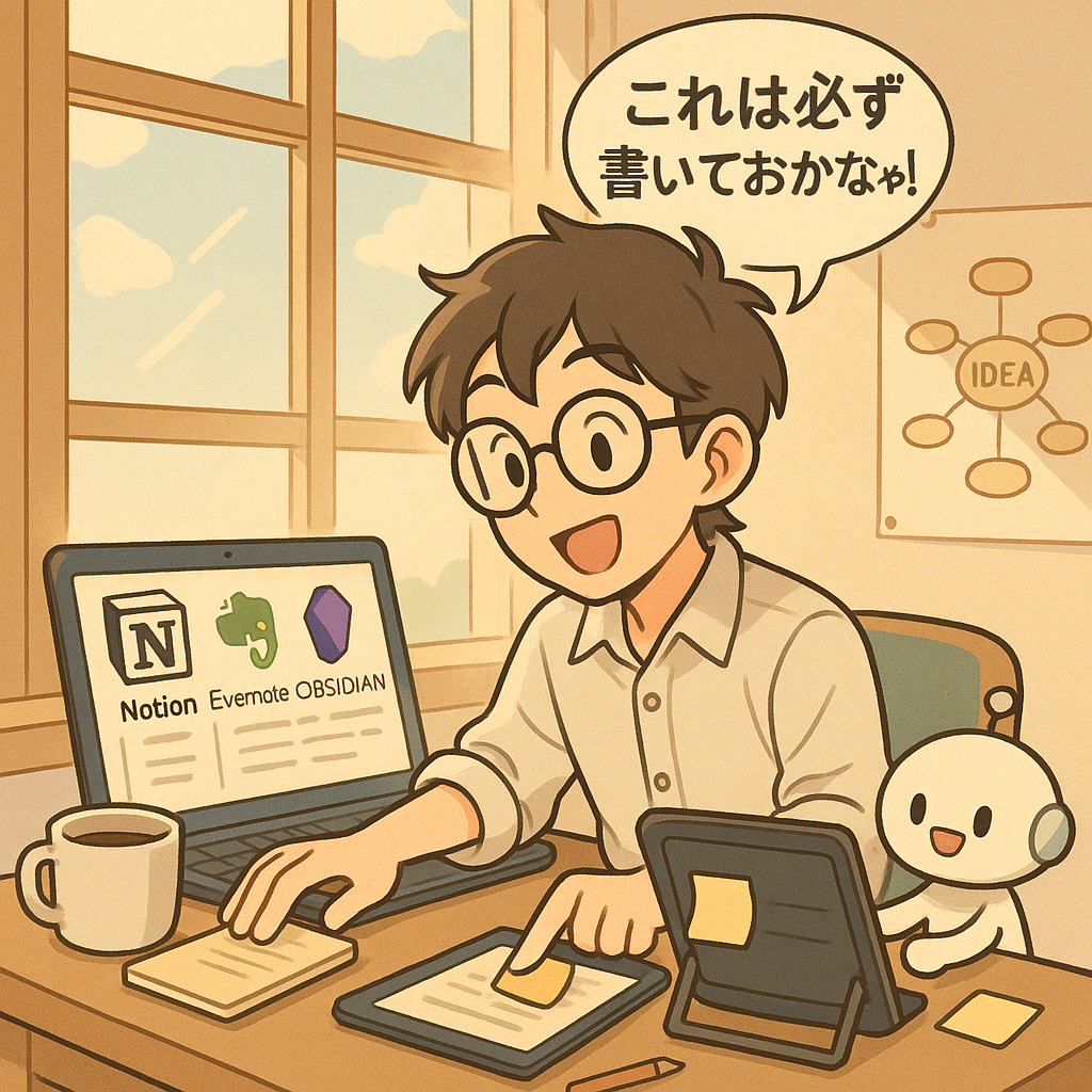 작가 지망생이 애용하는 아이디어 노트앱