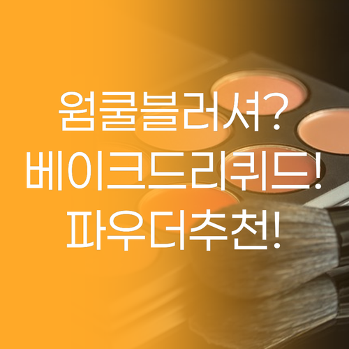 웜톤 쿨톤 블러셔 추천 베이크드 리퀴..