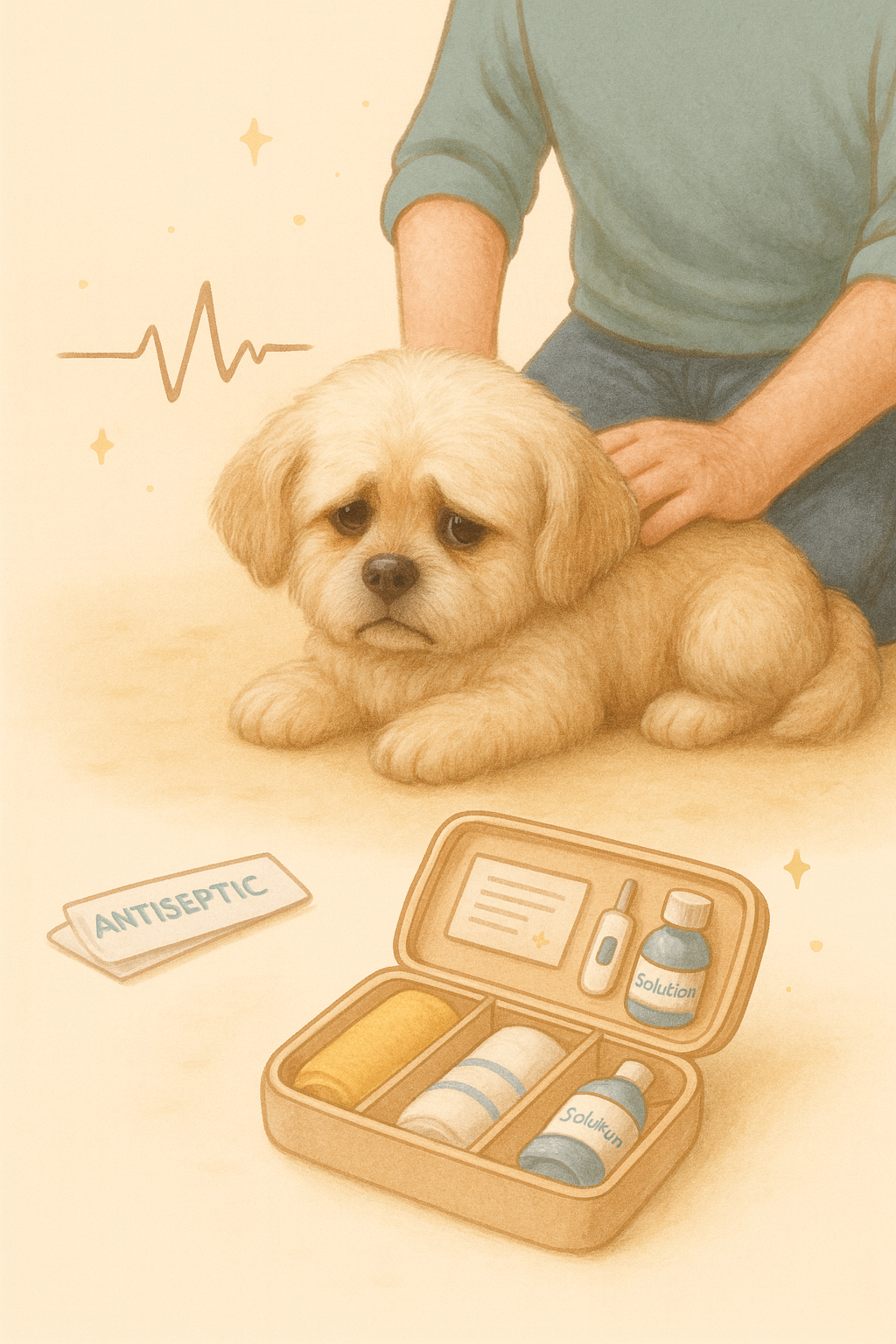 강아지 응급상황, '골든타임' 놓치지 마세요! 수의사가 검수한 홈키트 &amp; 병원 가기 전 체크리스트