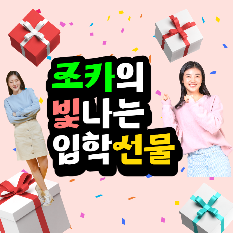 조카 대학 입학선물