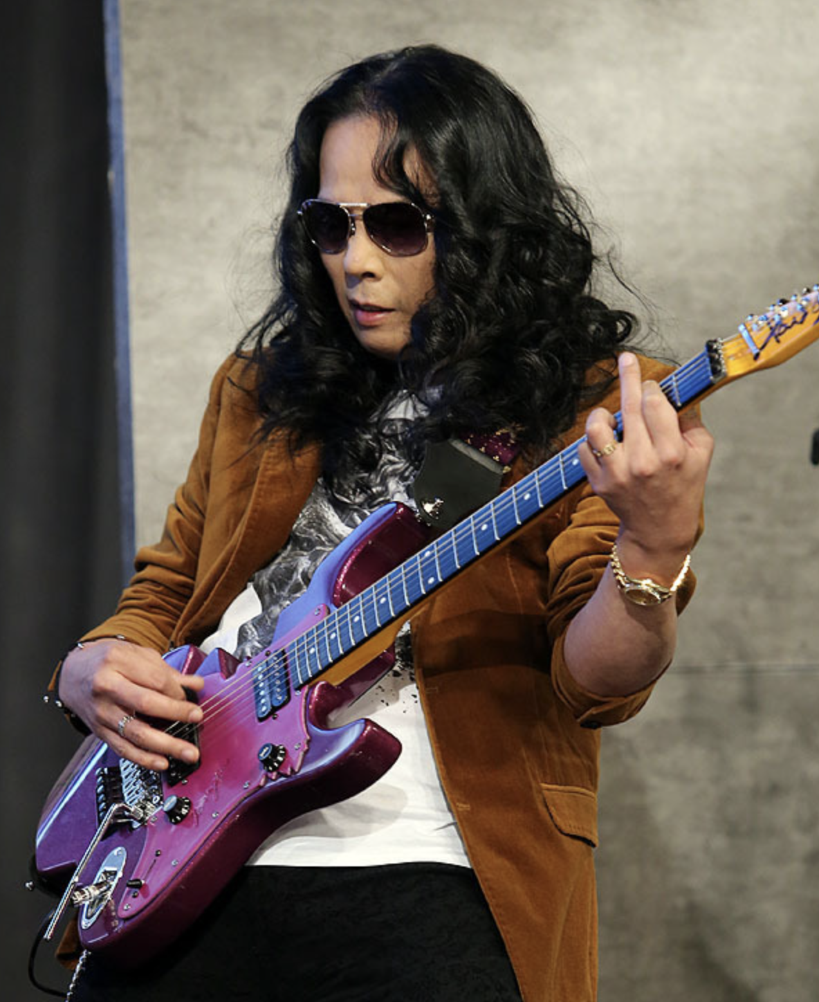 김태원 기타 연주 무대