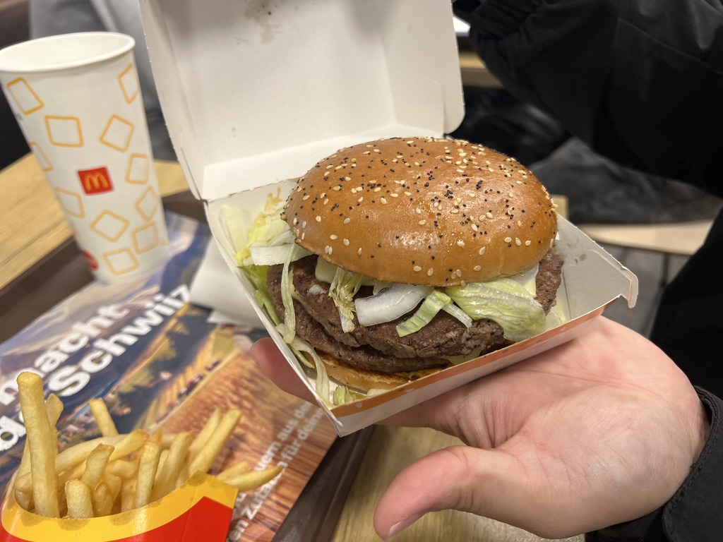 스위스 맥도날드 빅맥